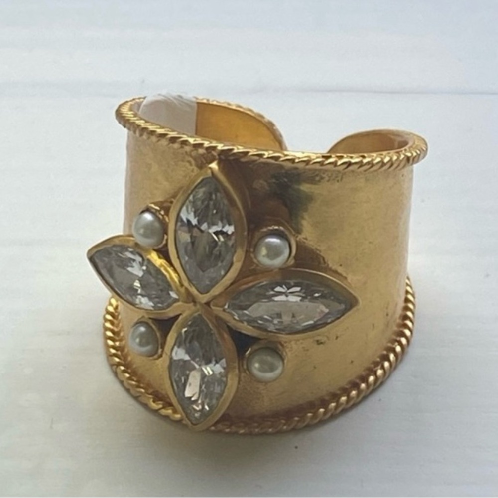 Julie Vos Monaco Statement Ring Size 7